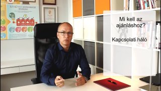 5.1 Mi kell az ajánláshoz