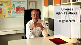 3.1 Sikeres ajánlás alapjai