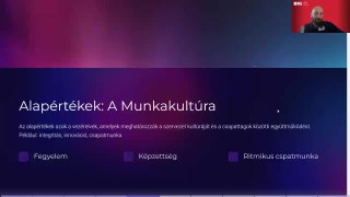 9. A szervezeted alapértékei