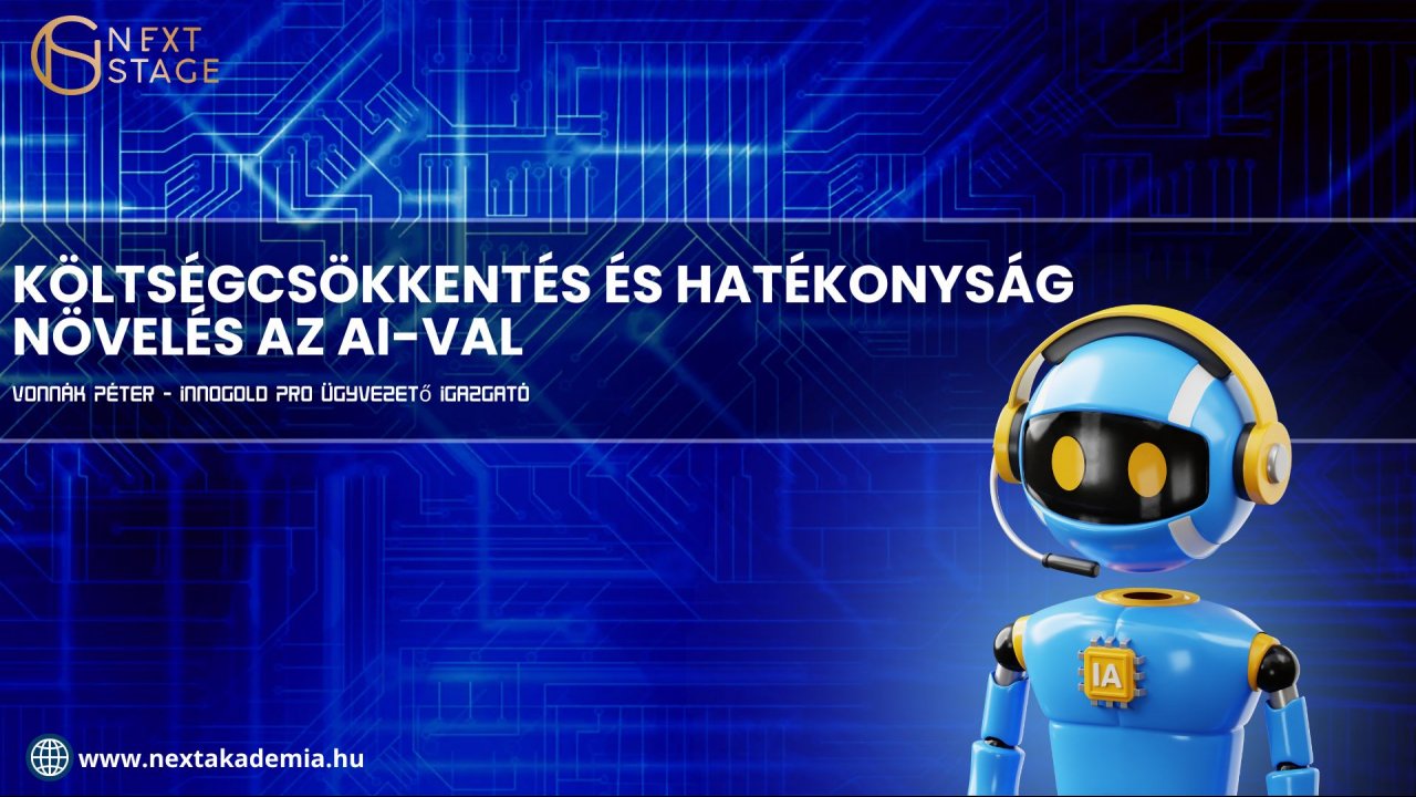 Költségcsökkentés és hatékonyság növelés az AI-val
