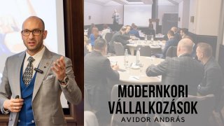 Modernkori vállalkozások - Avidor András